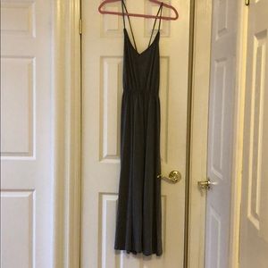 Open back maxi dress